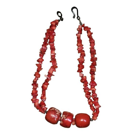 Jewelry - Red Coral Necklace 18"